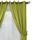 thumbnail image 2 of Set de Cortinas Rústica Con Argollas 8 Piezas Pistacho, 2 of 4