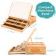 thumbnail image 3 of Caballete de mesa VISWIN de madera de haya con 3 cajones, 3 of 7