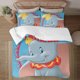 thumbnail image 1 of Dumbo 3-Piece Bedding Set For Kids Boys Girls Adult Cartoon Warm Cute Fashion Holiday Present Gift Bed Sheets, 1 of 5