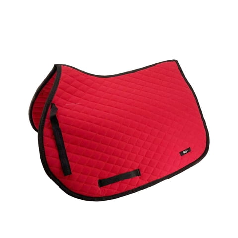 Magideal - Almohadilla Para Silla De Montar De Caballo, Almohadilla De Choque Para Deportes De Equitación, Protector Suave Cómodo, Almohadilla Ligera Para Sillín Rojo