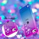 thumbnail image 4 of Funda Para Ipod Touch 7 Con Diseño Gradiente Y Brillo Líquido Antigolpes Tpu, 4 of 4