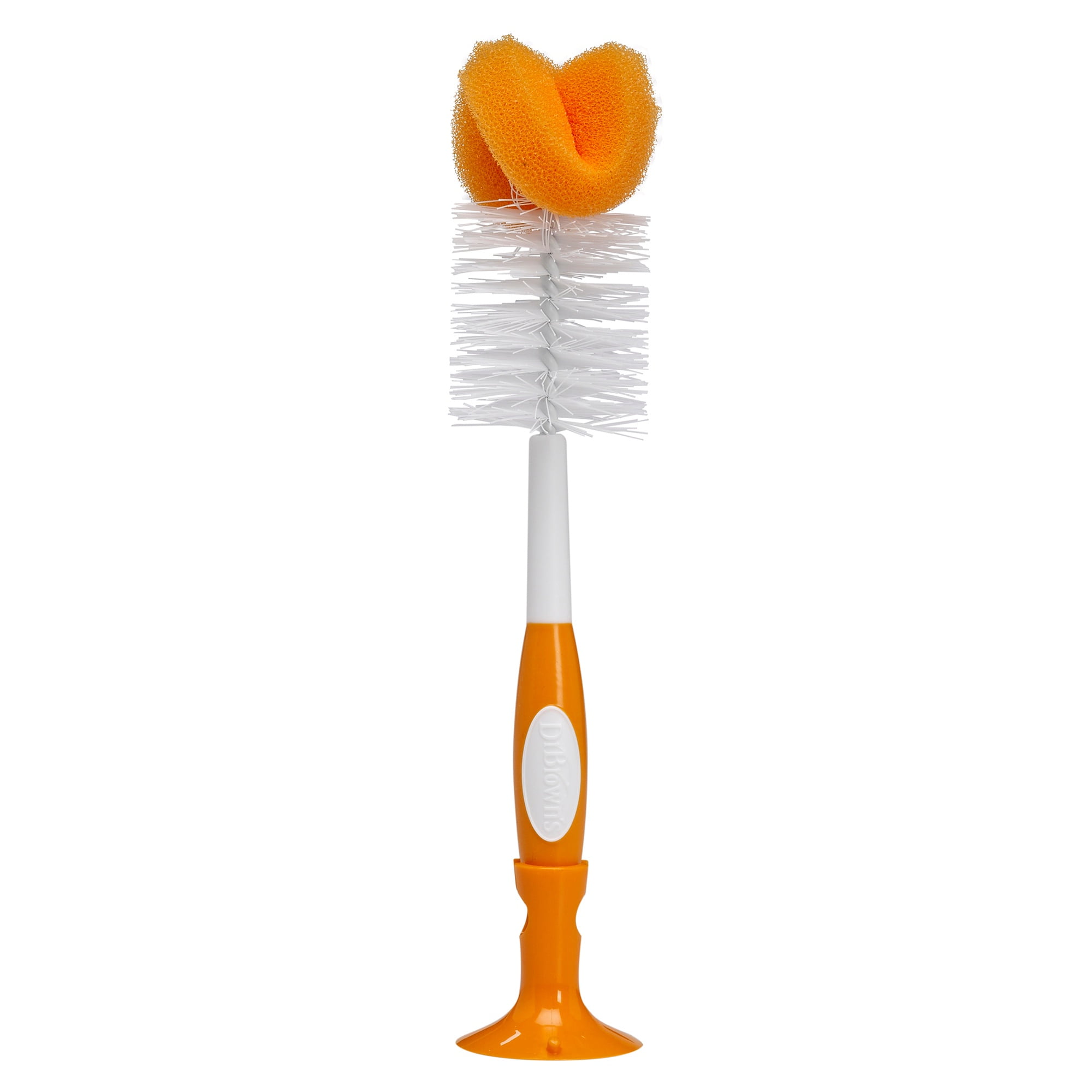 Dr. Brown's - Cepillo Limpieza Mamadera Color Naranja