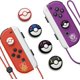 thumbnail image 2 of Tapas de silicona para el pulgar de Joy-Con, compatible con Nintendo Switch/OLED/Switch Lite, 4 unidades (blanco, gris, morado y azul), 2 of 6