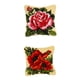 thumbnail image 2 of 2 Piezas Patrón De Flores Kits De Gancho De Pestillo Funda De Almohada Funda De Cojín, 2 of 5