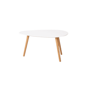 Habita2 Chile - Mesa De Centro Minimalista Estela - Blanco