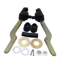 Magideal - Kit De Reparación Del Marco Del Pestillo De La Cerradura Del Techo 54347031361 Accesorios De Automóvil Compatibles Con Metal Resistente Para