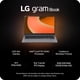 thumbnail image 2 of Ordenador portátil LG Gram Book de 15 pulgadas con procesador Intel Core i5-1334U, 8 GB de RAM, 512, 2 of 9