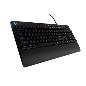 Teclado Para Juegos Logitech G213 Prodigy, Teclas Retroiluminadas Rgb Lightsync, Resistente A Derrames
