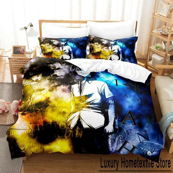 Higurashi no Naku Koro Ni Bedding Set Bed Set Adult Kid Bedroom Duvet cover Sets Bed Set Bed Sheets
