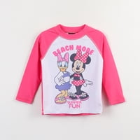 Polera Uv Niña Blanco Daisy & Minnie Minnie Disney