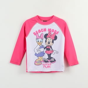 Polera Uv Niña Blanco Daisy & Minnie Minnie Disney