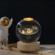 thumbnail image 1 of Crystal Ball Night Light Crystal Astronaut Planet Globe 3D Laser Engraved Solar System Ball, 1 of 5