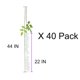 thumbnail image 2 of Guirnalda NEOONES 114 cm Glicinia Crema Blanco – Pack de 40, 2 of 7