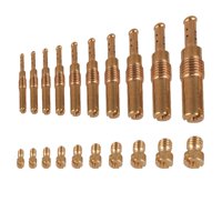 Magideal - De Chorro Principal De Carburador De 20 Piezas, Accesorios De Chorro , Alto Rendimiento, Instalación Fácil, Reemplazo Directo, Accesorios De