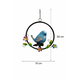 thumbnail image 3 of Blue Bird en Aro Floreado - Energía Solar, 3 of 3