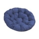 thumbnail image 3 of Cojín de silla papasan silla de huevo de 20 pulgadas cojín de canasta colgante silla colchón de silla de jardín grueso para habitaciones familiares du Azul oscuro, 3 of 5