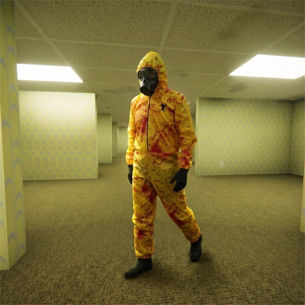 Disfraz Traje Radioactivo Adulto Resident Evil Amarillo