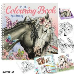 Tienda Lillifee - Libro Especial Para Colorear Con Papel Especial De Gran Calidad - Miss Melody