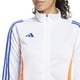 thumbnail image 5 of Chaqueta de entrenamiento adidas Tiro 24 para mujer, blanca/roja solar, talla X-Small, 5 of 9
