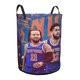 thumbnail image 2 of New York Knicks Cesta de lavandería de gran capacidad redonda con asa, bolsa para ropa sucia plegable, almacenamiento para dormitorio, baño y lavadero 44x35 cm, 2 of 6