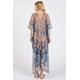 thumbnail image 2 of Kimono Largo Con Frente Abierto Y Estampado Bohemio, 2 of 5