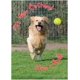thumbnail image 1 of Tarjeta de cumpleaños Glory To Dog Golden Retriever, 1 of 9