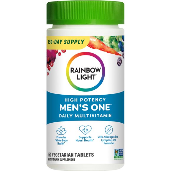 Fórmula de Apoyo Diario Rainbow Light One alta potencia 150 Unidades