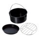 thumbnail image 3 of 3 Accesorios Para Freidora De Aire De Acero Inoxidable, Bandeja Para Pizza Para Barbacoa, Cocina Para Hornear, 8 Pulgadas, 3 of 5