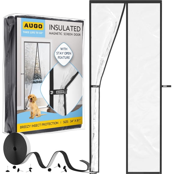 Cortina Para Puerta Magnética Térmica Aislante 86 X 206 Cm