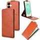 thumbnail image 1 of Funda tipo folio para Samsung galaxy S25 FE con soporte magnético y protección para la cámara Marrón, 1 of 6