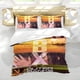 thumbnail image 5 of Bancos Exteriores Conjunto de sábanas temático, trío de piezas, cómodo y amigable con la piel, diseño único, regalo de decoración para el hogar para familiares, amigos y fans,135cm *200cm, 5 of 6