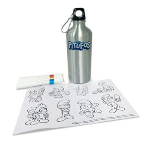 Toyng - Botella Para Decorar - Los Pitufos