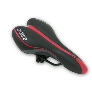 Asiento Radical Mountain Mtb 2502 Negro Rojo