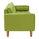 thumbnail image 3 of Sofa Retro 3c + 2 Pouf Felpa 04 Pistacho, 3 of 6