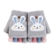 thumbnail image 1 of Lindos guantes de invierno tejidos de lana para niños pequeños, cálidos guantes convertibles sin dedos con funda para manoplas para niñas y niños, 1 of 6