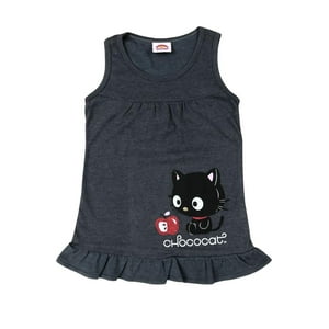 Hello Kitty - Polera Niña Chococat Gris 6