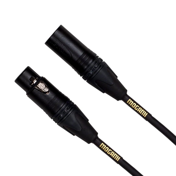 Cable de micrófono Mogami Gold Studio 15 de cuatro conductores, 4,5 m