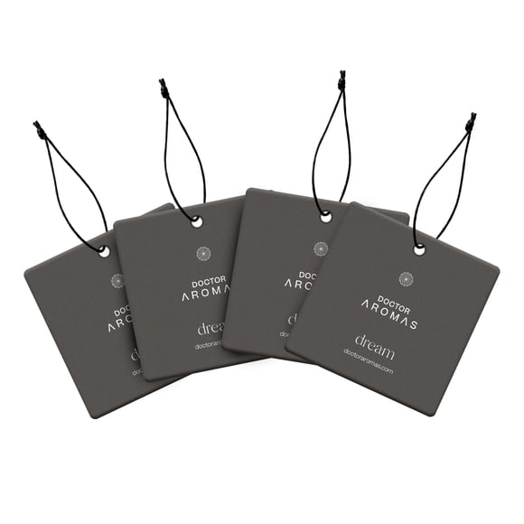 Perfume para auto 4 unidades Doctor Aromas Cardamomo Ámbar Vetiver