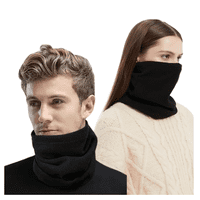 Genérico - Pack 3 Cuello Polar Suave Calentadores Cómodo Unisex