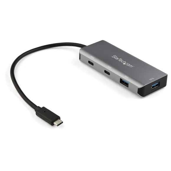 Concentrador USB‑C StarTech.com 10 Gbps 2×USB‑A 2×USB‑C