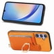 thumbnail image 2 of Funda Magnética para Samsung Galaxy A34 con Billetera y Anillo, Protector Resistente Orange, 2 of 5