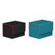thumbnail image 1 of 2x Card Deck Box Storage Holder Organizador Con Cierre Magnético Negro Azul, 1 of 3