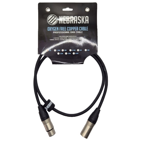 Cable de 1 Metro Nebraska DMX-MF1