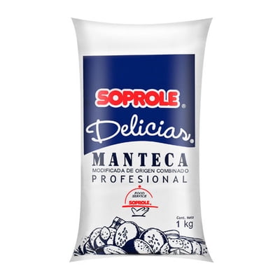 Manteca Bolsa 1 Kg Soprole