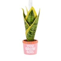 Adorno Navideño Hallmark You Grow Girl Houseplant