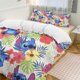 thumbnail image 2 of Stitch Palm Leaf 3 Pieces Duvet Cover Set Full Size Super Soft Fade Resistant Microfiber, 2 of 4