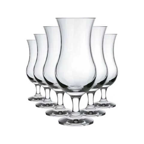 Set 6 Copas Windsor Cocktail 380 Ml Vidrio Elegante Nadir