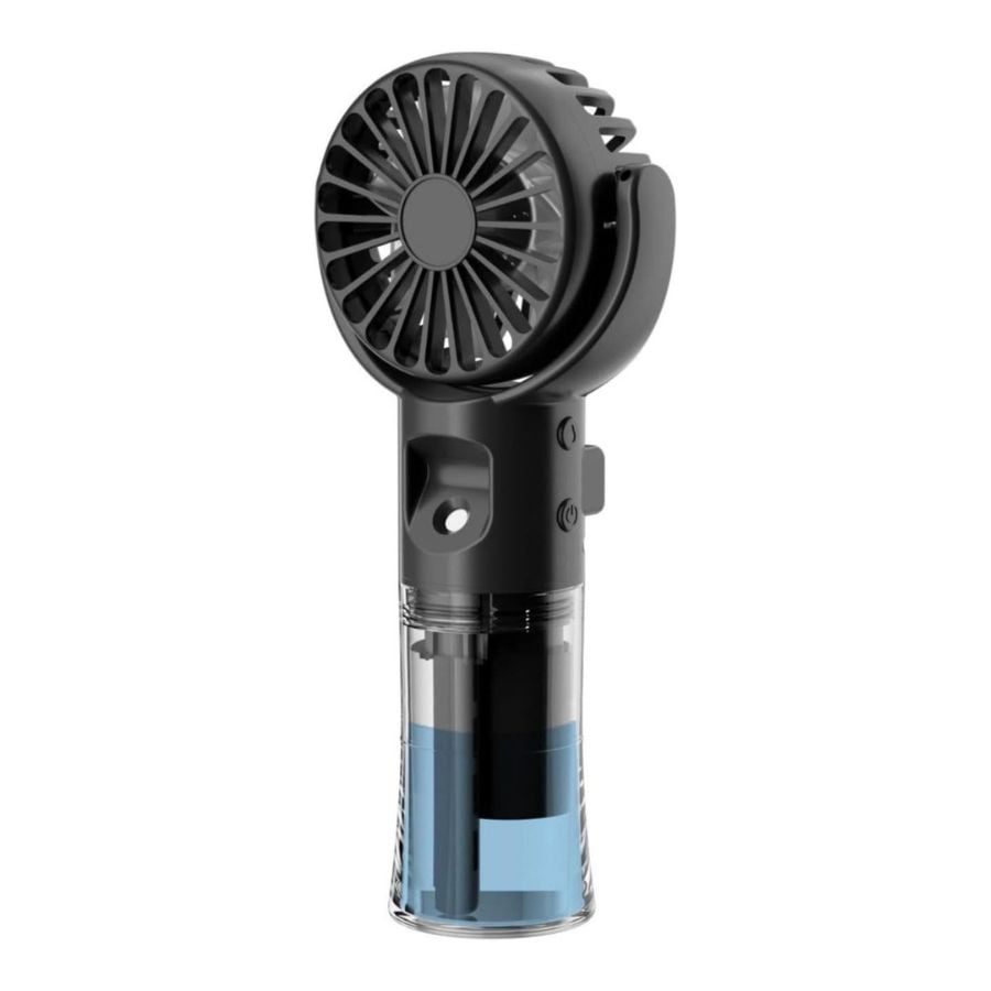 Click Ventas - Mini Ventilador Portátil Usb Recargable Ventilador Spray Negro