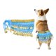 thumbnail image 1 of Uxcell Falda de Bailarina de Vientre para Perros, Cadena de Cintura Cortina de Cadera Ropa Disfraz de Perro Traje de Baile de Movimiento de Cadera Pañuelo de Cadera con Lentejuelas (Chifón, Azul Lago), 1 of 6
