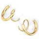 thumbnail image 1 of Arete Kaiya Espiral Trenzada 2,5 mm Oro, 1 of 7